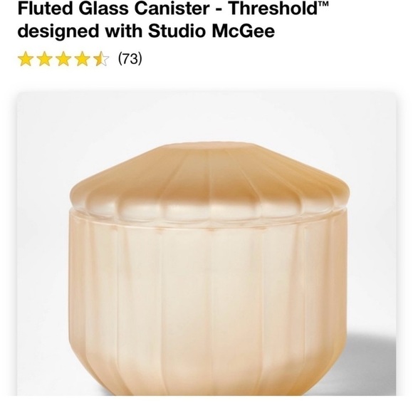 Studio McGee - Fluted Glass Canister - Picture 10 of 11